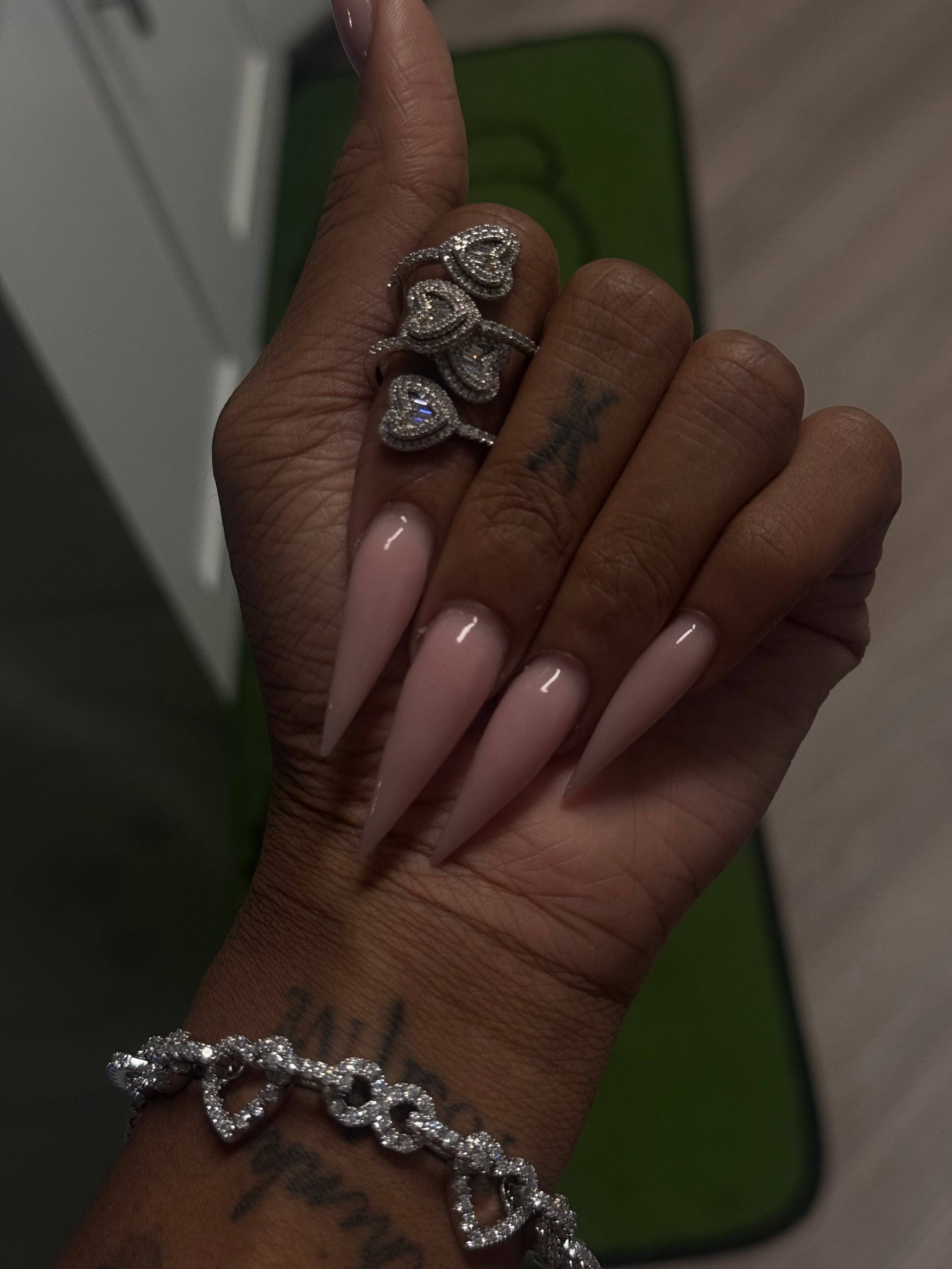 Silver Heart set