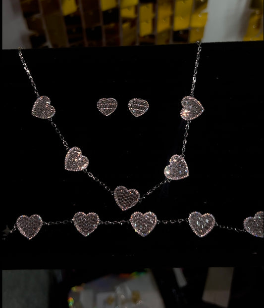 Silver love set