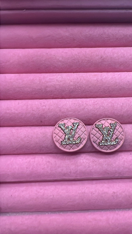 pink Louie earrings