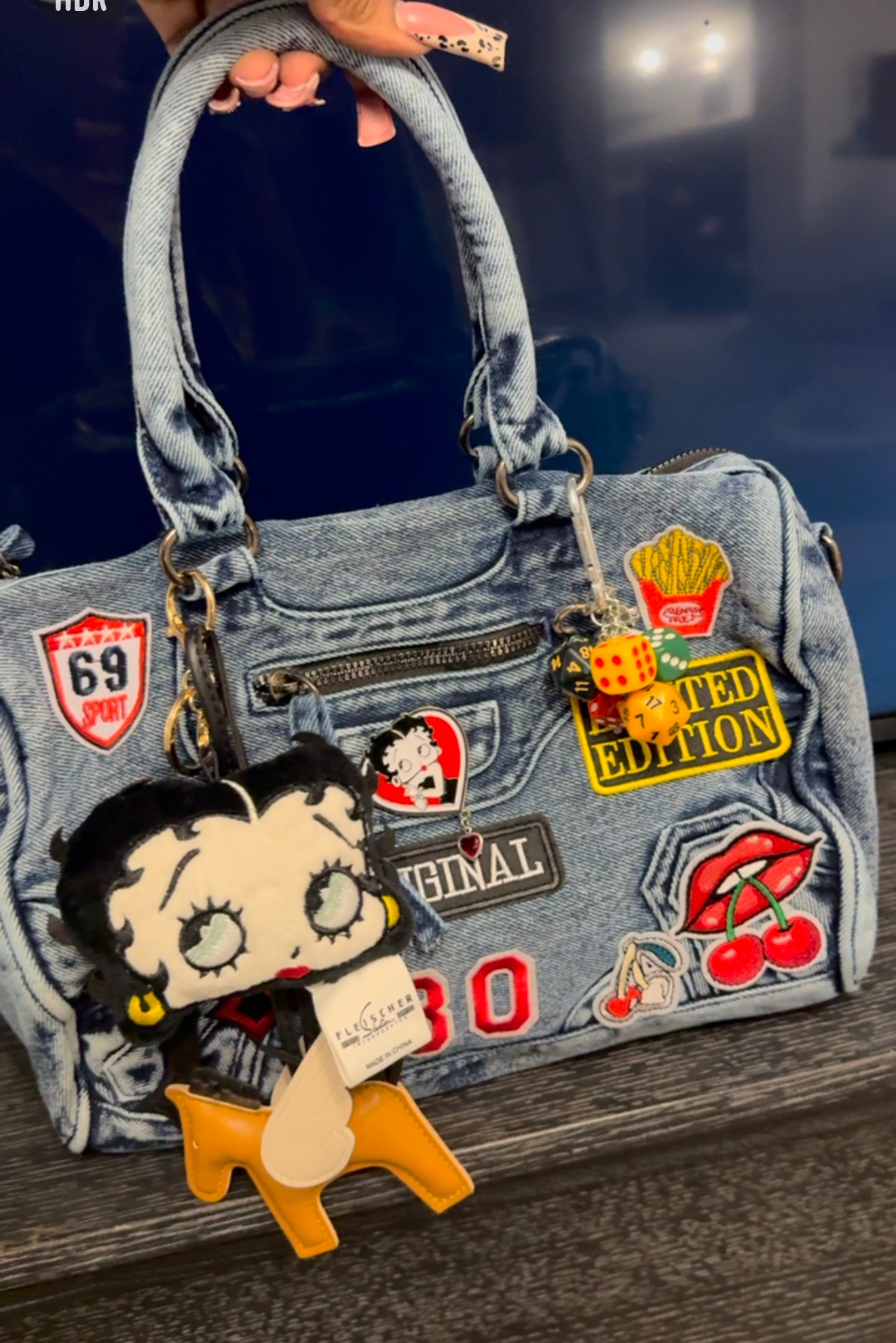 Betty boop junk purse