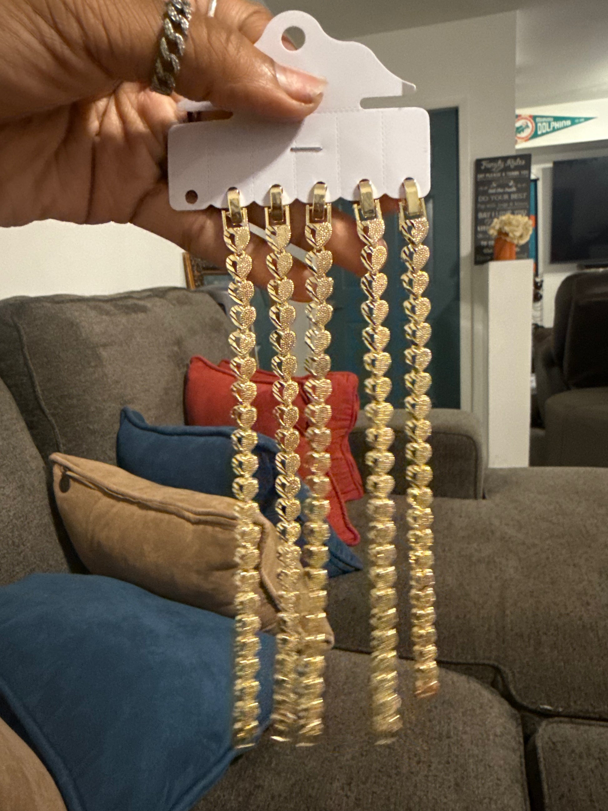 14k plated gold bracelets